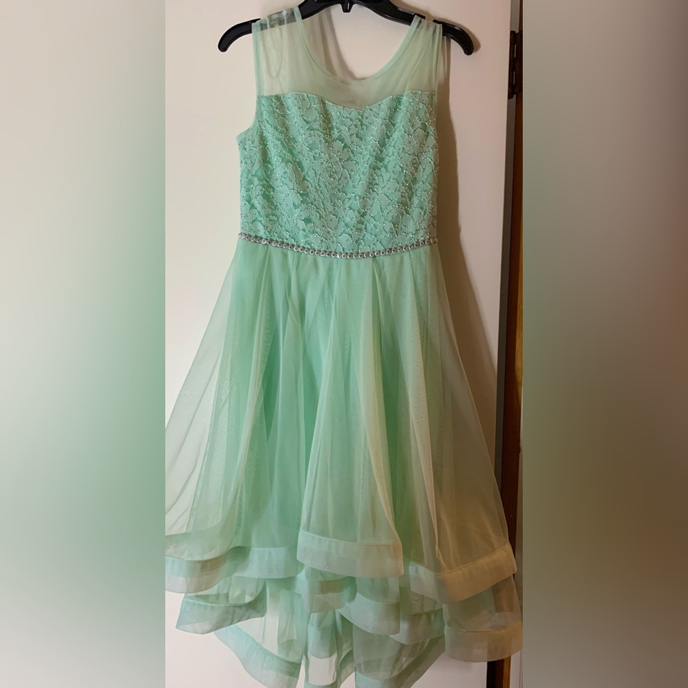 turquoise kids size 12 speechless dress. new with tags